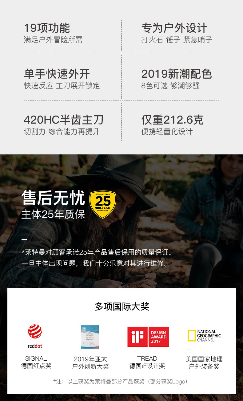 莱特曼 海啸多功能钳
