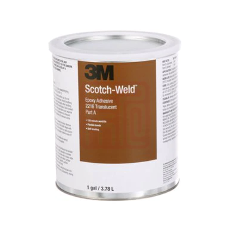 3M 2216 Scotch-Weld环氧树脂胶粘剂透明 A组分（1加仑/桶） - 3M