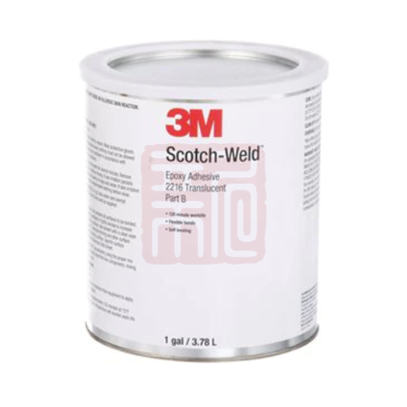 3M 2216 Scotch-Weld环氧树脂胶粘剂透明 B组分（1加仑/桶） - 3M
