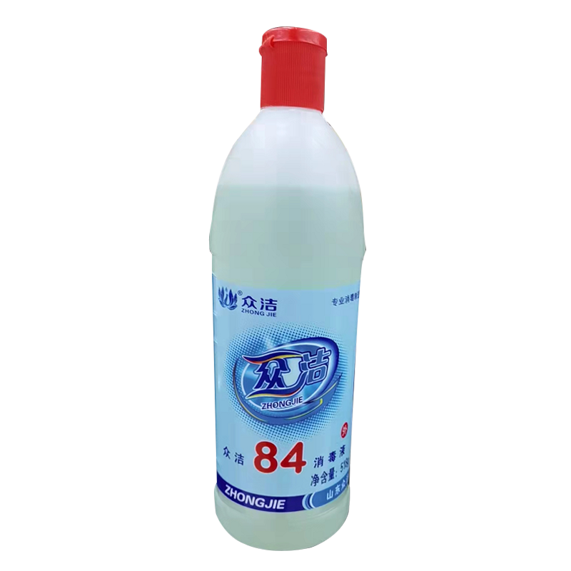 众洁 84消毒液518ml