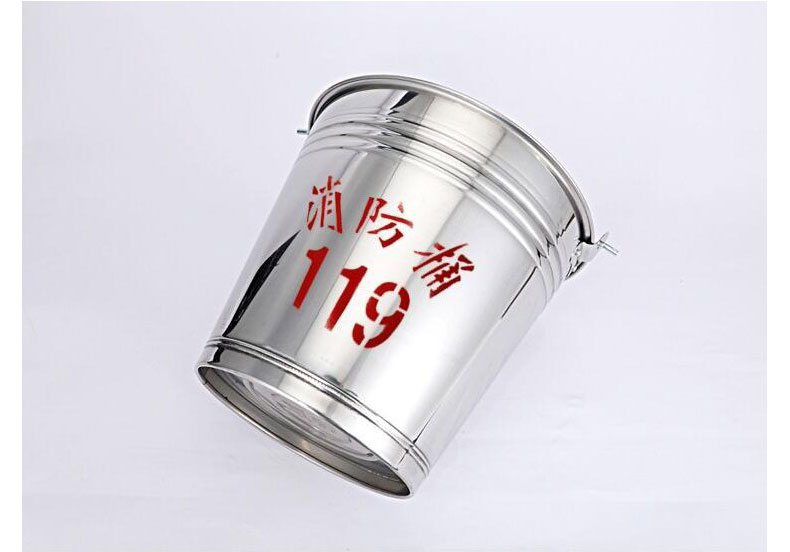 百劳汇 304不锈钢消防桶（8L）