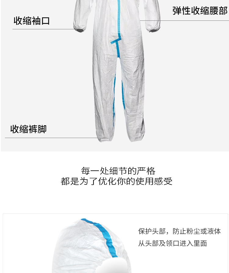 DUPONT 杜邦 Tyvek 600 PLUS防护服-S