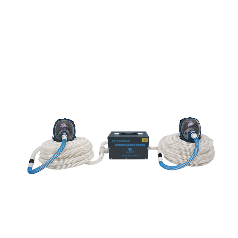 海固HG-DHZK12AH3.0A/Q2-彩屏智能型电动送风式长管呼吸器(全面罩双人）-5米