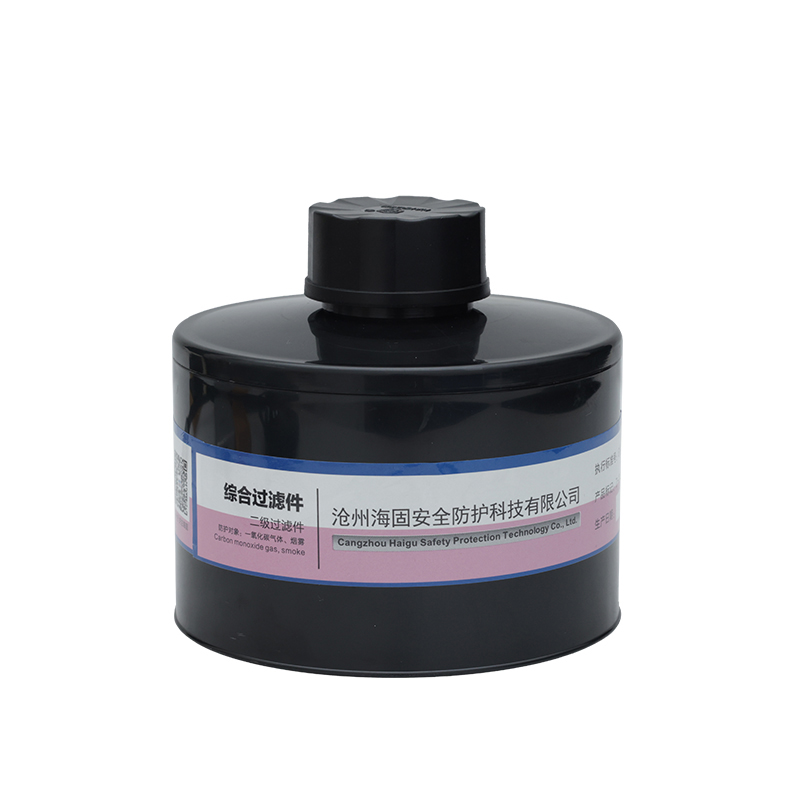 海固 Z-CO-P2-2 综合型滤毒罐（二级带滤烟功能）-一氧化碳气体 - 海固