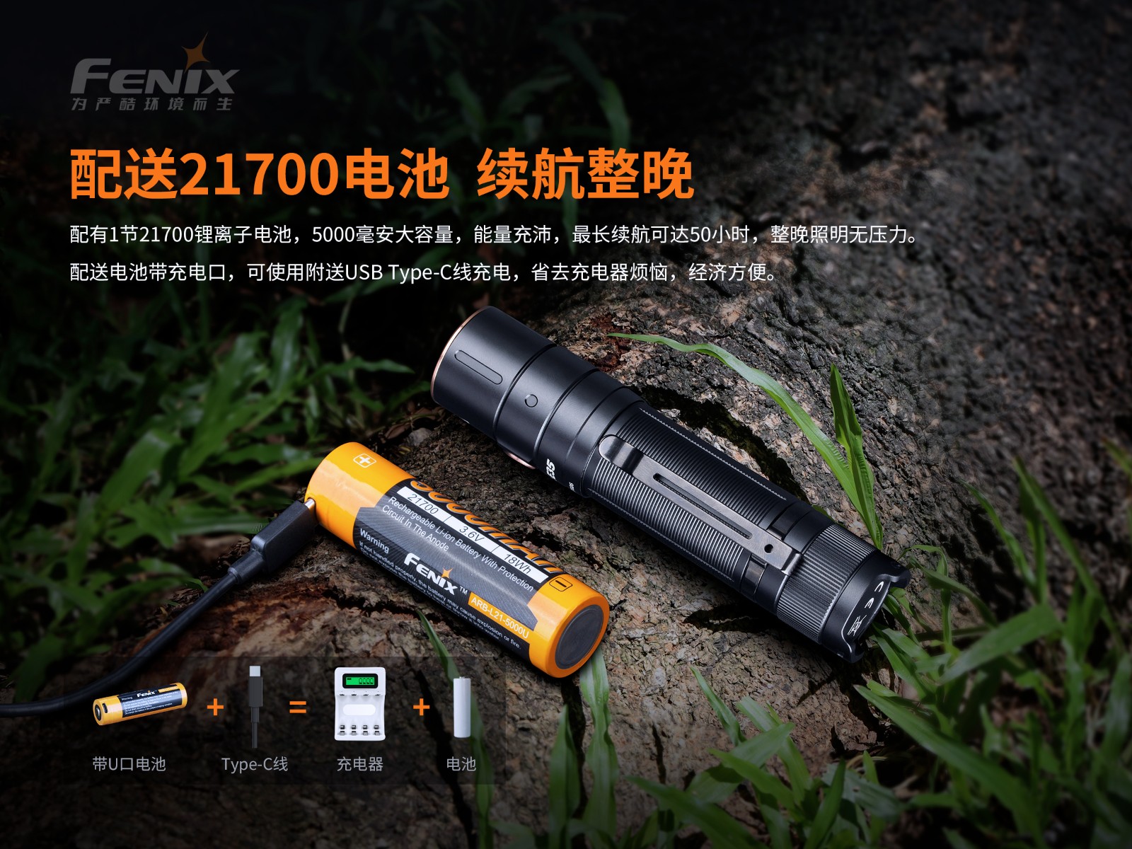 菲尼克斯（Fenix）E35 V3.0 超亮便携 EDC手电