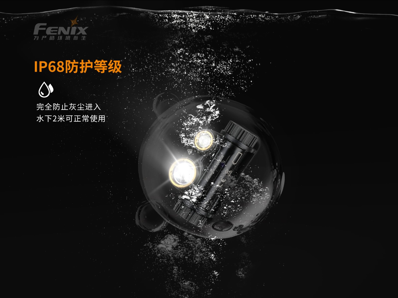 菲尼克斯（Fenix）HM65R 远近照明 高性能 头灯