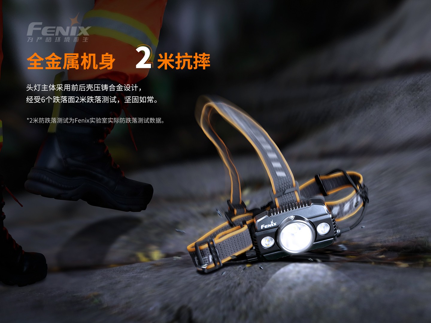 菲尼克斯（Fenix）HP30R V2.0 超高亮 分体式 搜救头灯