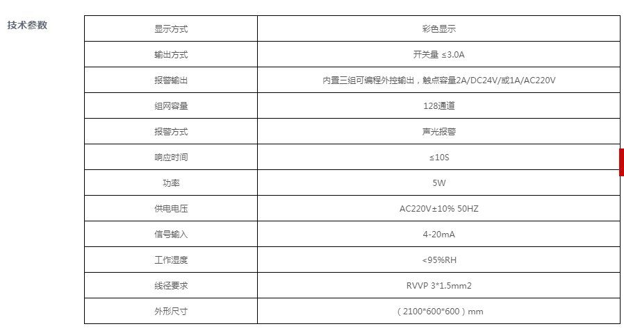 中安 QD6000 气体报警控制器 分线式