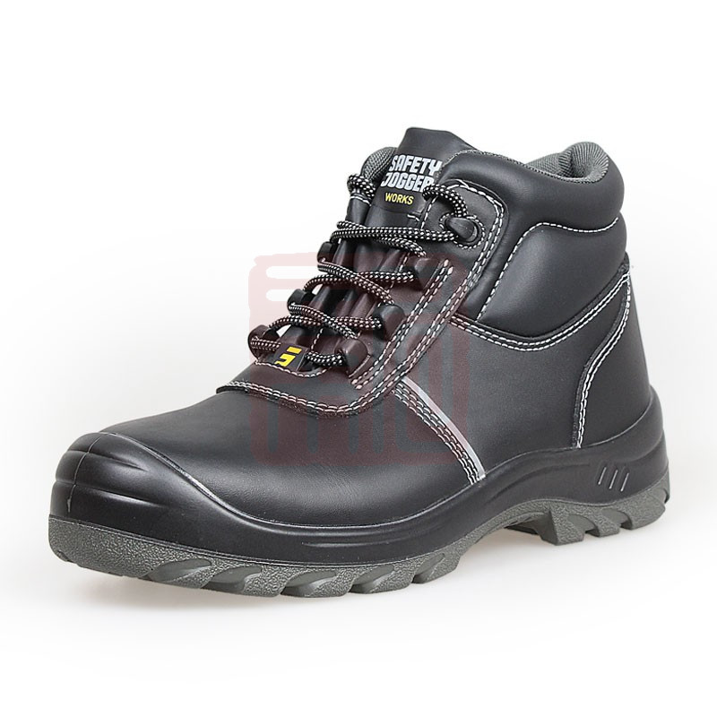 Safety Jogger鞍琸宜 EOS S3 087901 防砸防刺穿防静电防水防滑安全鞋中帮黑色-36 - Safety Jogger鞍琸宜（葛天那）