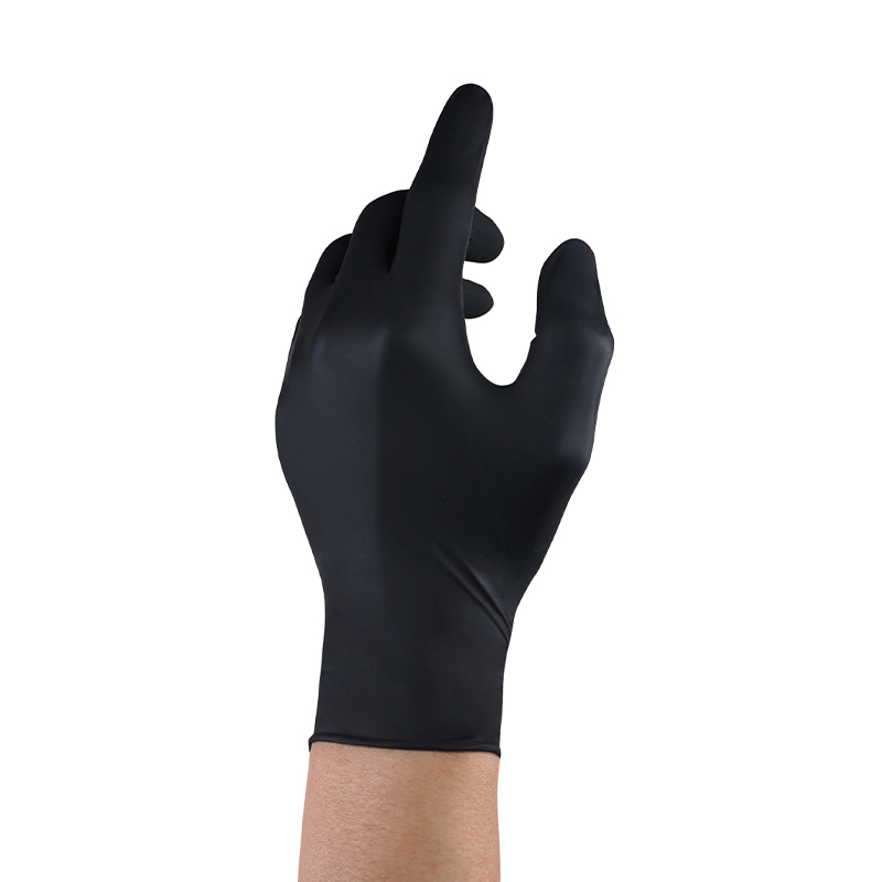 安思尔 MICROFLEX®93-732I 一次性丁腈橡胶手套 黒色