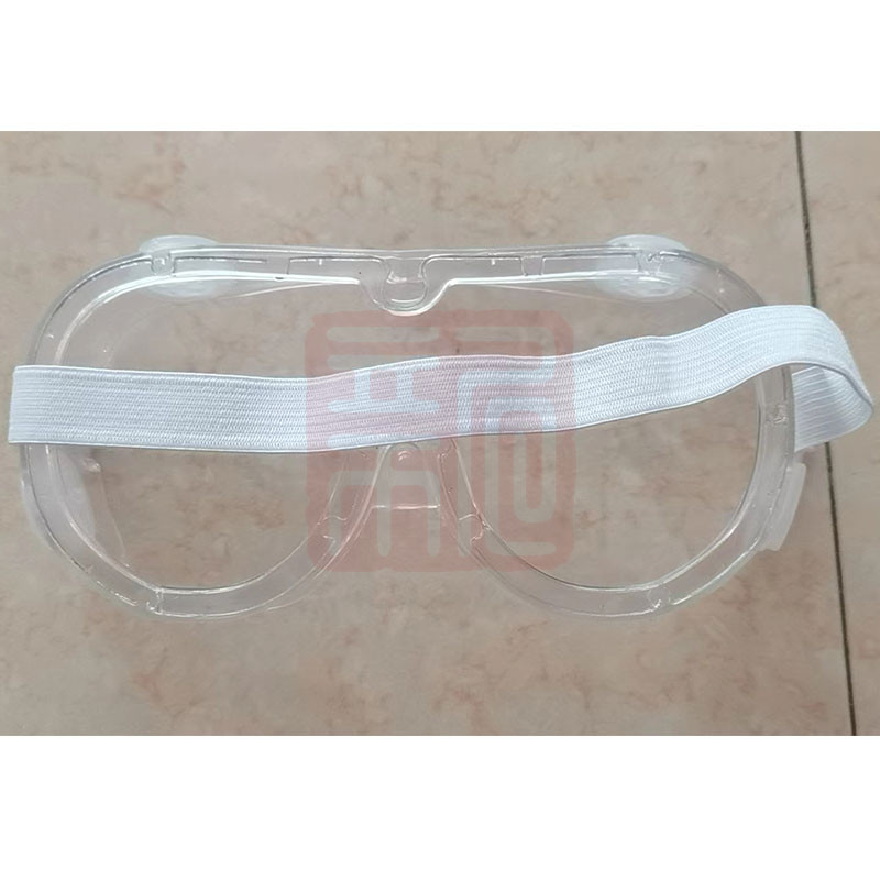 戴尔塔 医用PET 隔离眼罩 透明白色