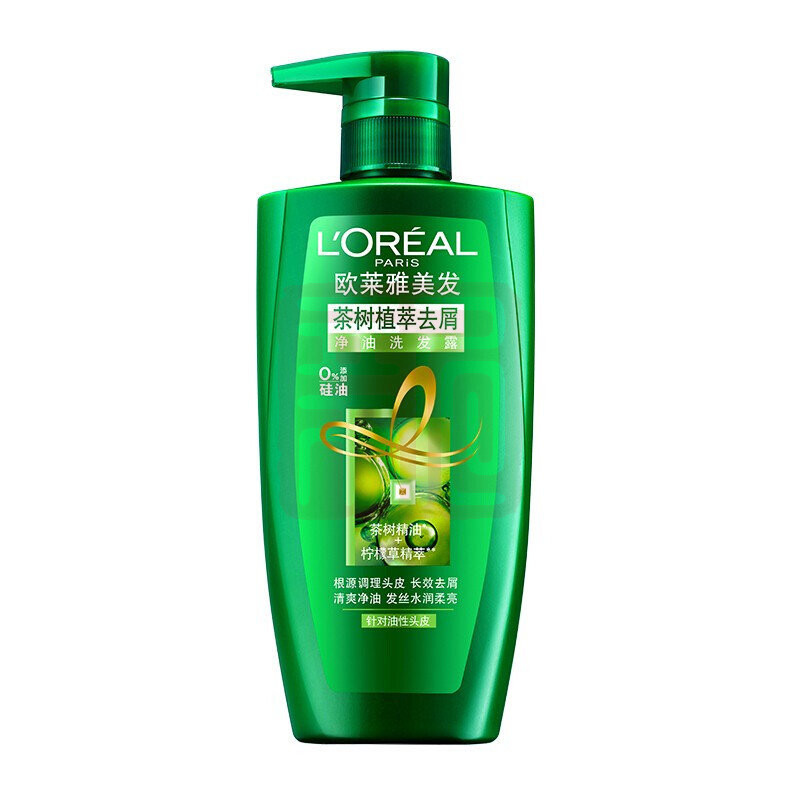 巴黎欧莱雅茶树植萃去屑500ML - 欧莱雅