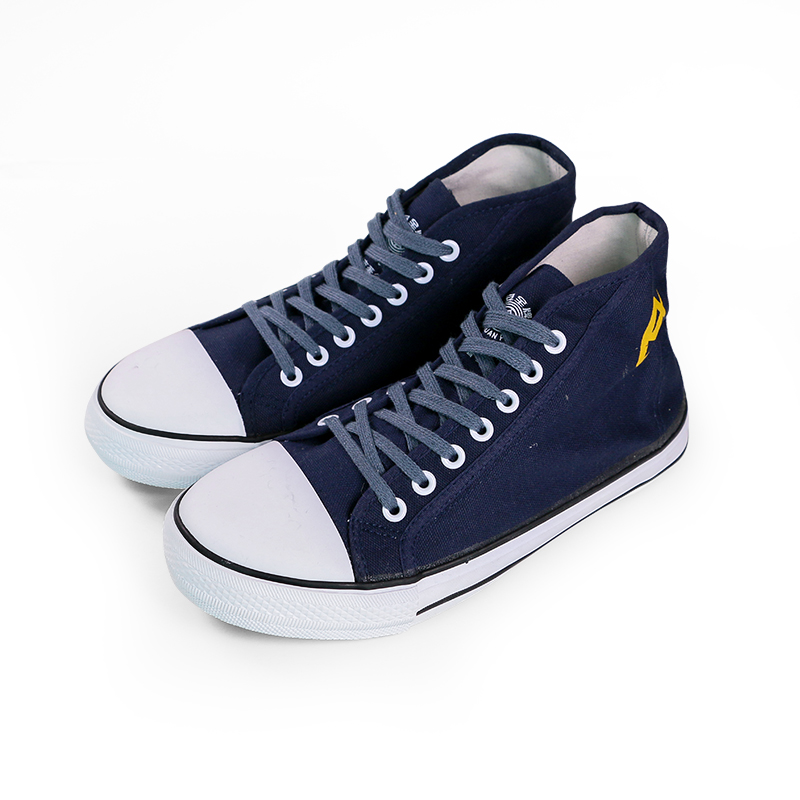 安全牌 Z010 10KV电工劳保帆布安全鞋 蓝色