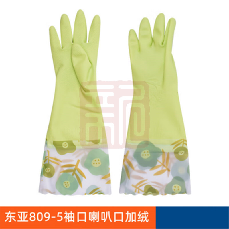东亚 809-5接袖家用加绒手套-均码 - 东亚