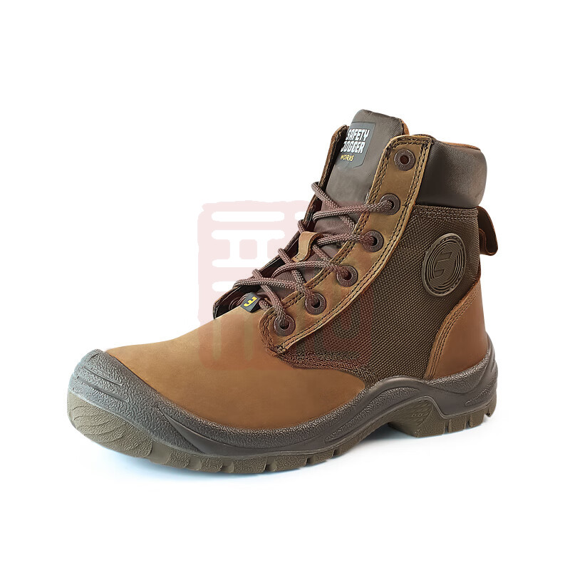 Safety Jogger鞍琸宜 RUSH S3 860203防砸防刺穿安全鞋中帮棕色(侧帮拉链款)-36 - Safety Jogger鞍琸宜（葛天那）