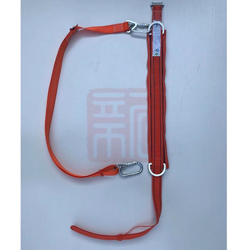 建设电工安全带(红色) 新标准