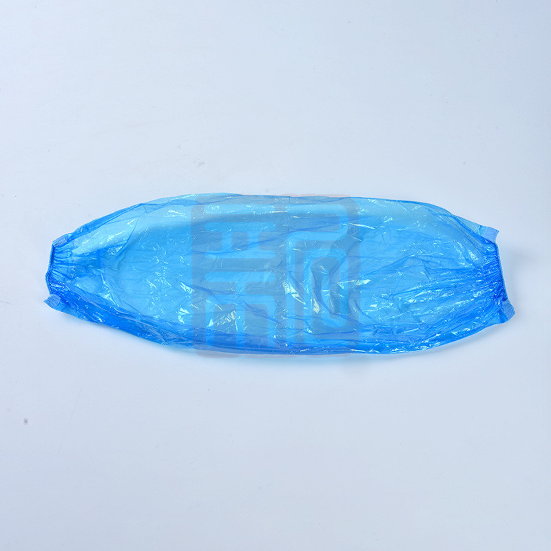 兴裕 PE防水防油透明塑料一次性蓝色袖套100个/包 - 兴裕