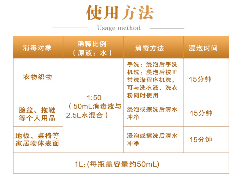 雕牌 1L 多用途消毒液