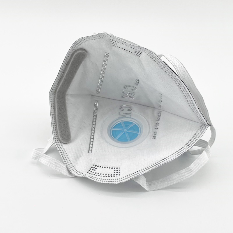 朝美6002A-4 KN95 活性炭带呼吸阀口罩（头戴式）