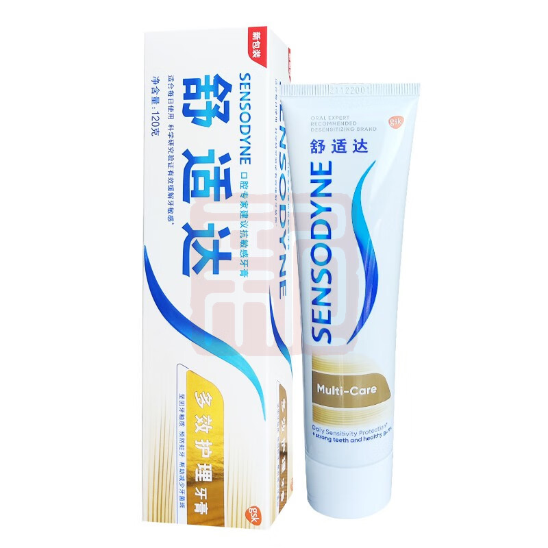舒适达 抗牙敏感牙膏多效护理120g
