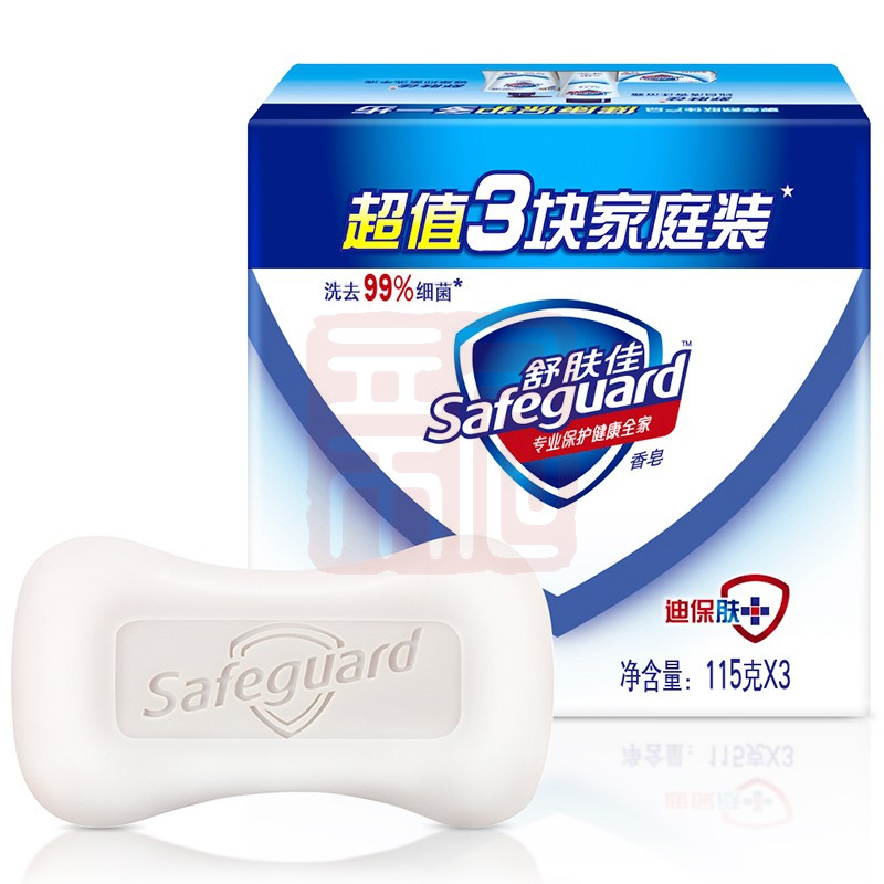 舒肤佳纯白清香型115g*3块 - 舒肤佳