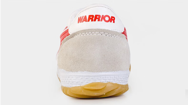 回力Warrior 乒乓球鞋 白红 帆布+橡胶-34