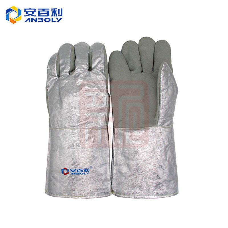 安百利ABL-S58牛皮铝箔手套
