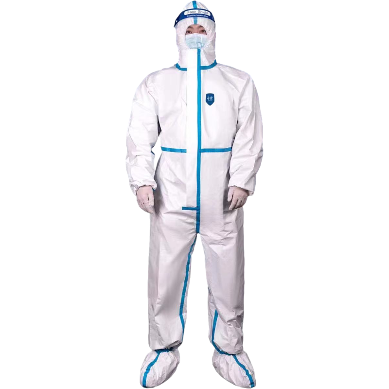 永霏 医用一次性防护服（升级带领搭） 无菌连脚