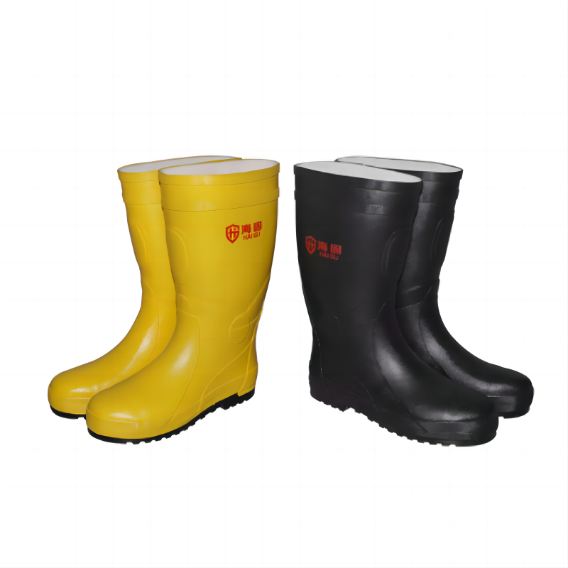 海固 HG-FHX03酸碱类防护服用防化靴(双钢阻燃） 41