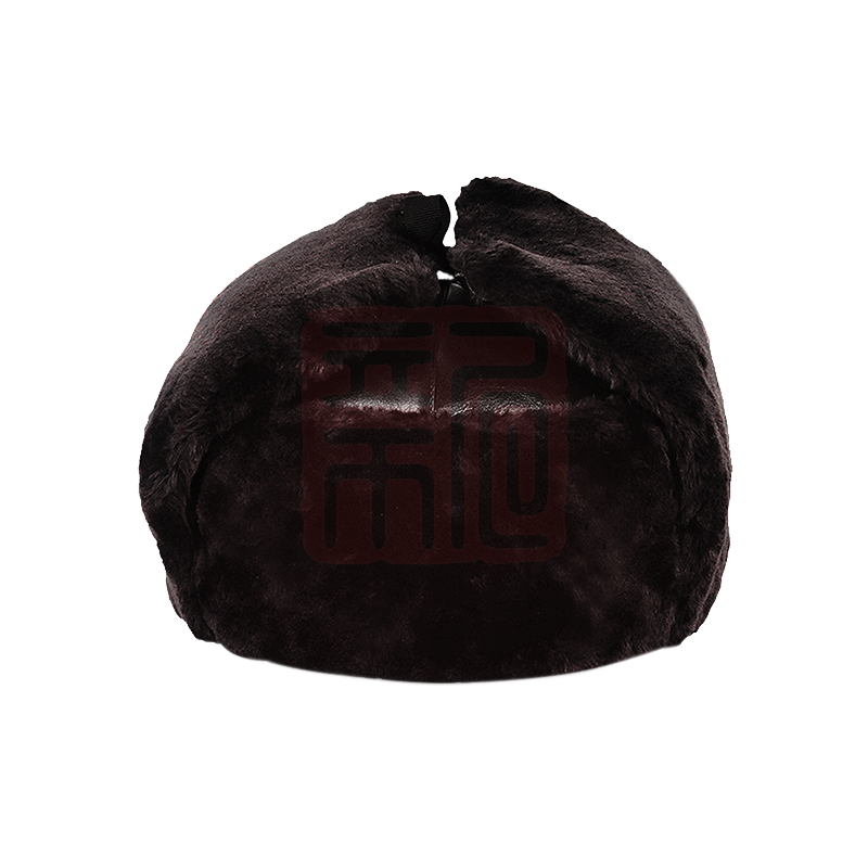 君御 1525 冬用棉安全帽（平剪绒）（渠道定制款）-黑色
