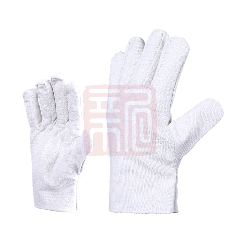 SAFEMAN君御 7340 2x2帆布手套三层24道线（加厚款内衬颜色统一）不含合格证 - 君御