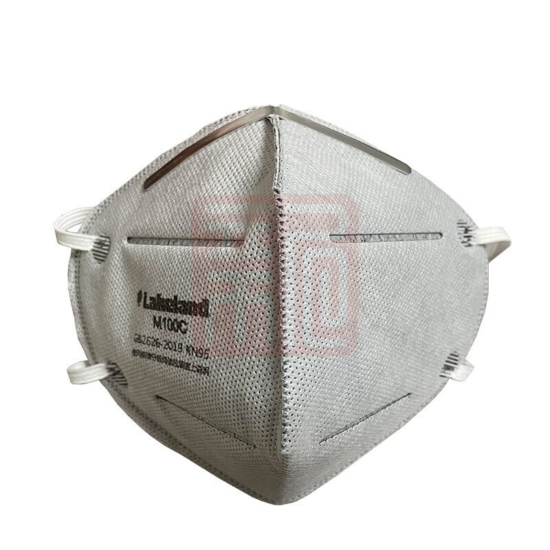 雷克兰 M100C KN95折叠式有机蒸汽异味及颗粒物防护口罩（独立包装）-头戴式 - 雷克兰
