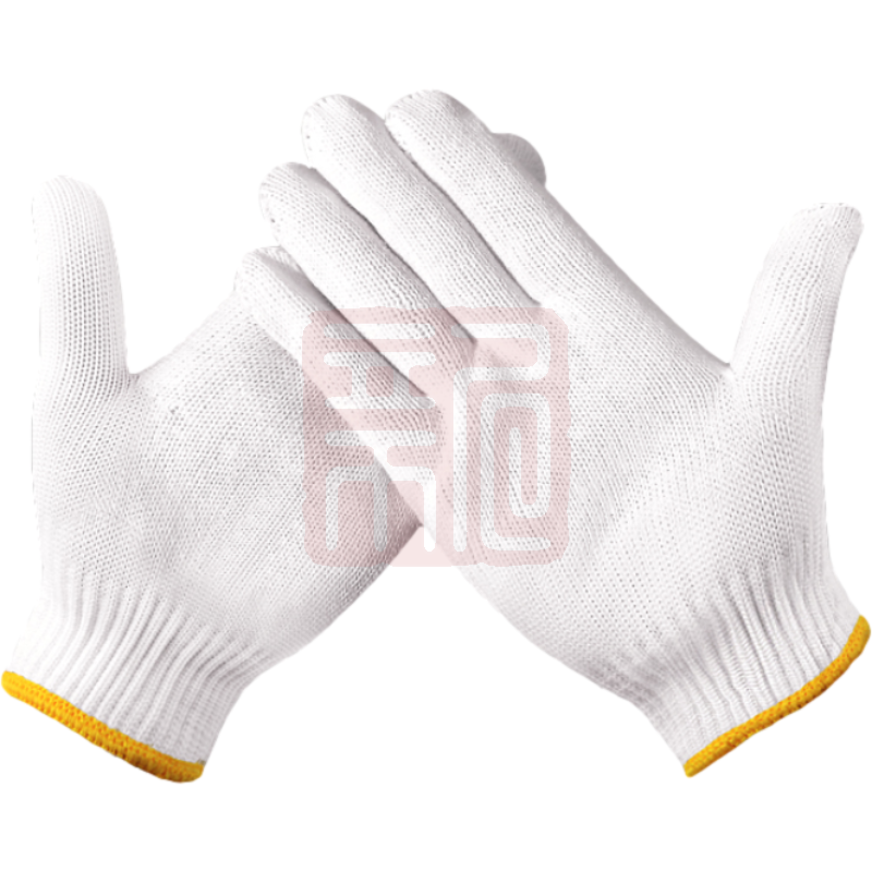 谋福 80335漂白细棉纱线手套600g 均码
