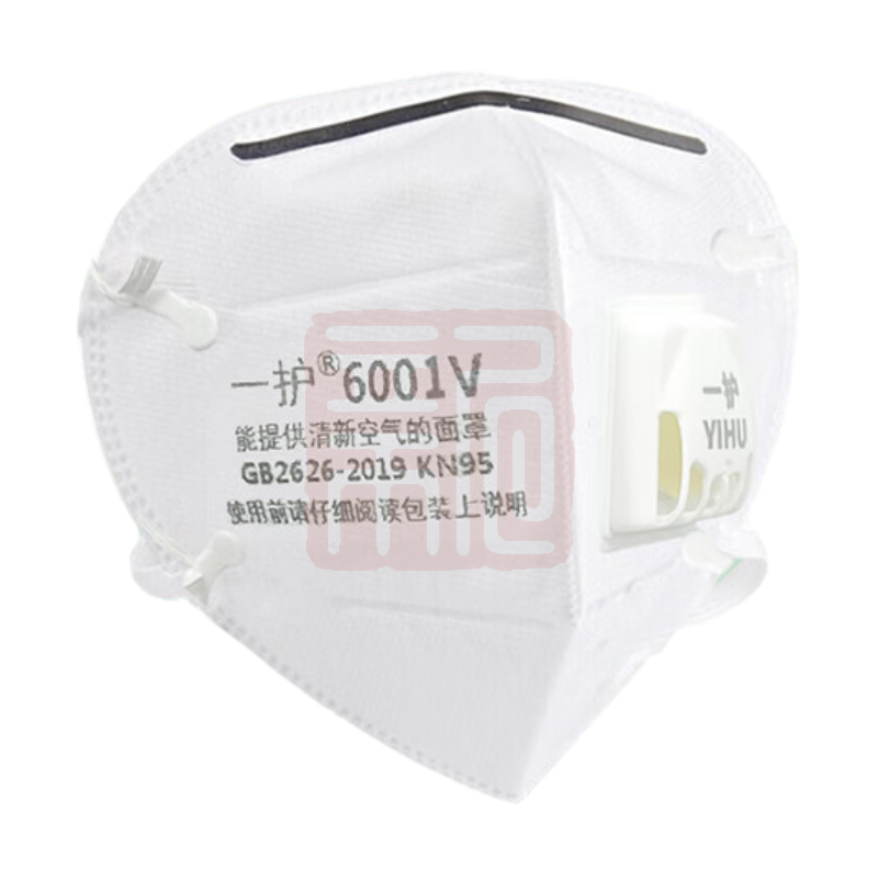 一护6001V型折叠式头戴口罩