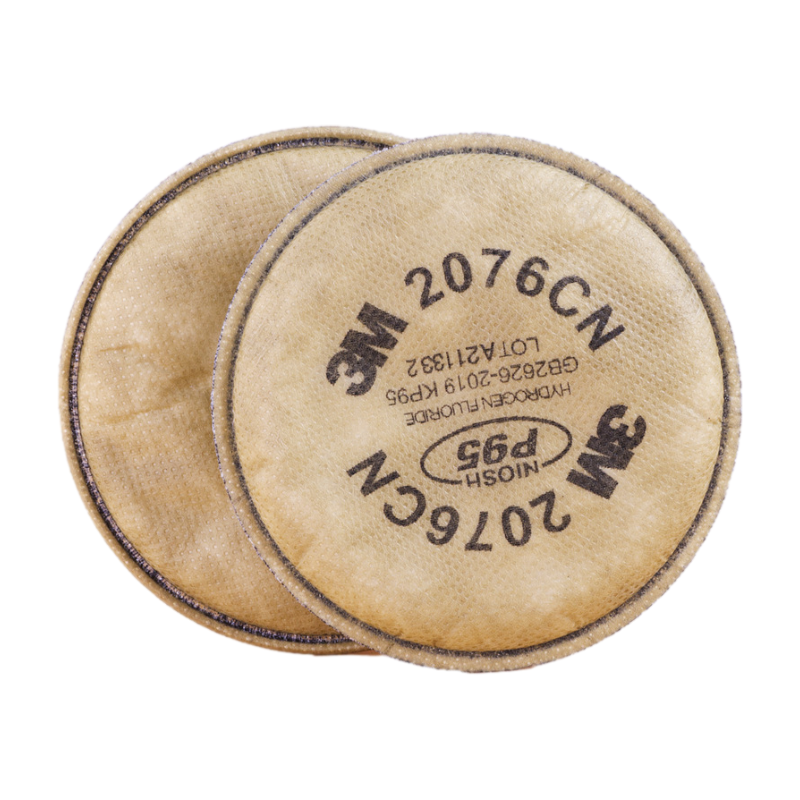 3M 2076CN P95/氟化氢/酸性气体异味颗粒物滤棉（项目型产品 需报备）