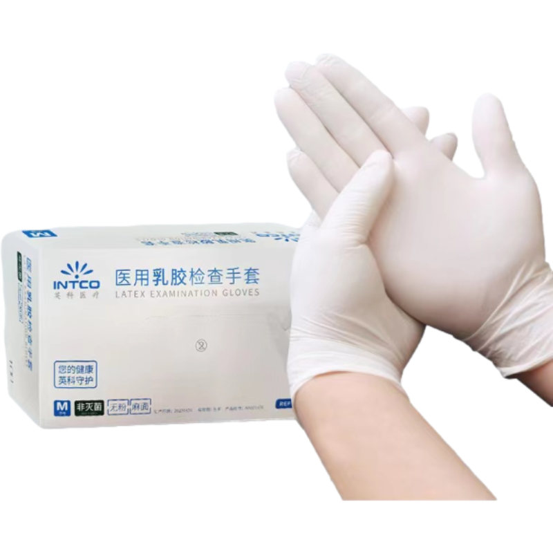 英科 L8000C-00一次性医用乳胶手套（6.0g）
