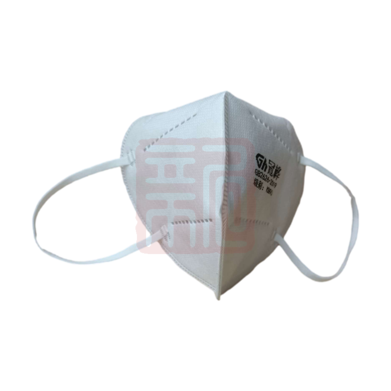 冠桦 8861 折叠白色防护口罩(KN95)耳带