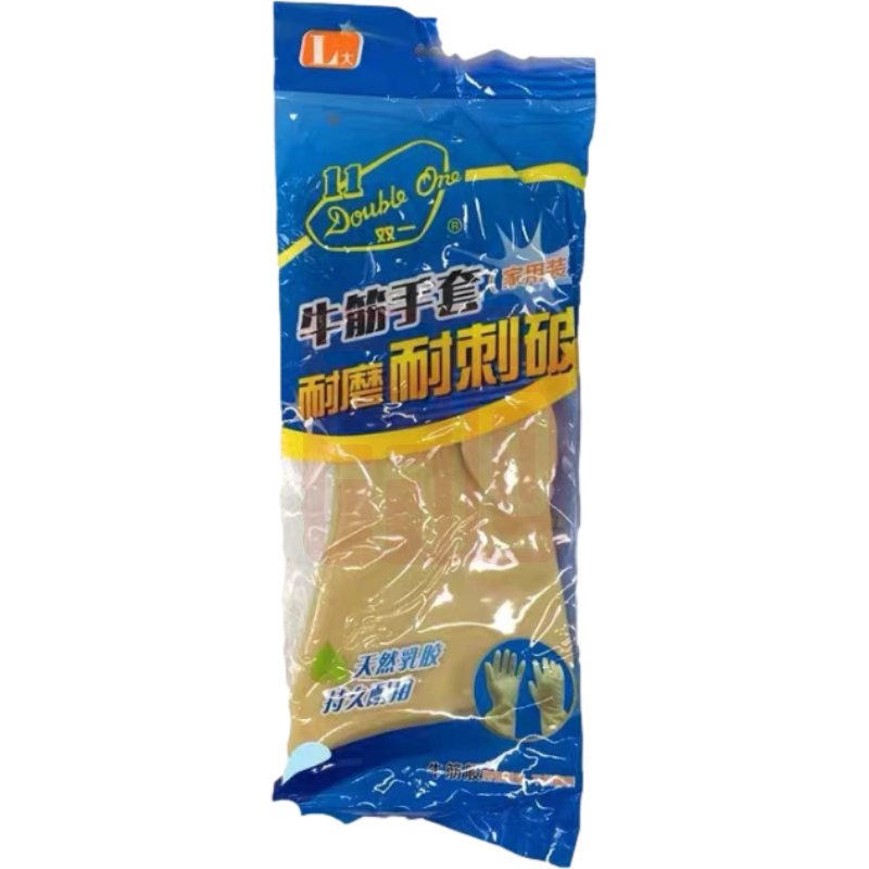 双一 牛筋家用手套 大 - 双一