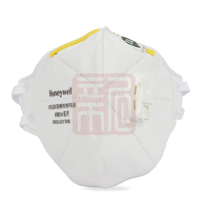 Honeywell霍尼韦尔H1005590V H901V KN95 白色 头带式 带阀折叠式口罩 - 霍尼韦尔