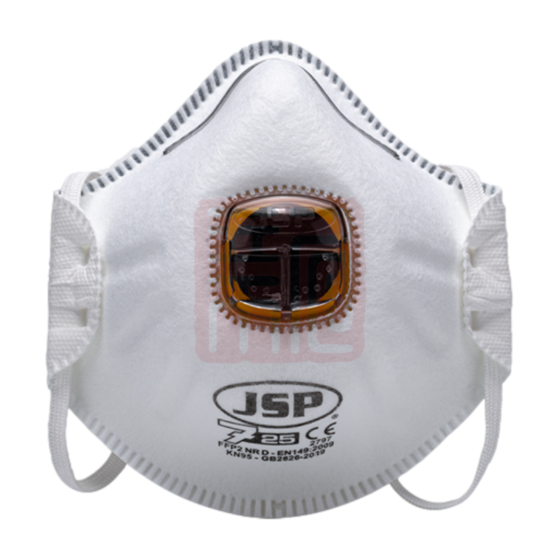 洁适比 04-3725 JSP-725V头戴式带阀飓风杯状型口罩（国标+欧标FFP2） - 洁适比