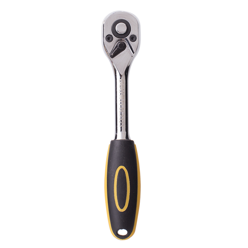 得力工具 DL2323 6.3mm系列快速脱落棘轮扳手(银)-6.3MM - 得力