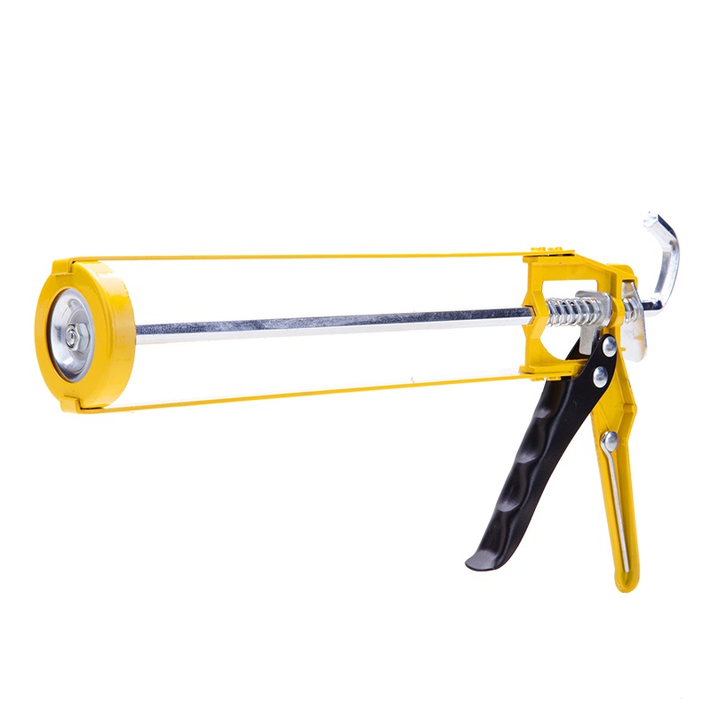 得力工具 压胶枪(黄)