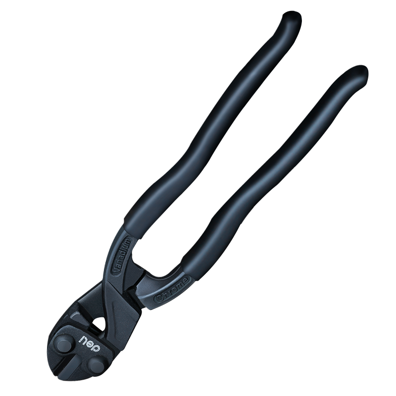 得力工具 DL2685Z 省力型断线钳可拔钉铬钒钢(红)-8寸