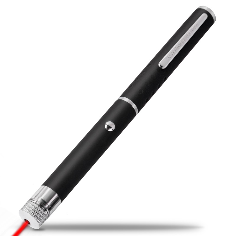 得力工具 红光干电激光笔(黑)