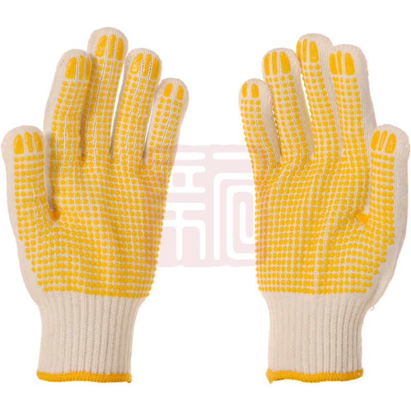 好员工 H10-M700D10针毛纺700克点珠纱线手套 均码