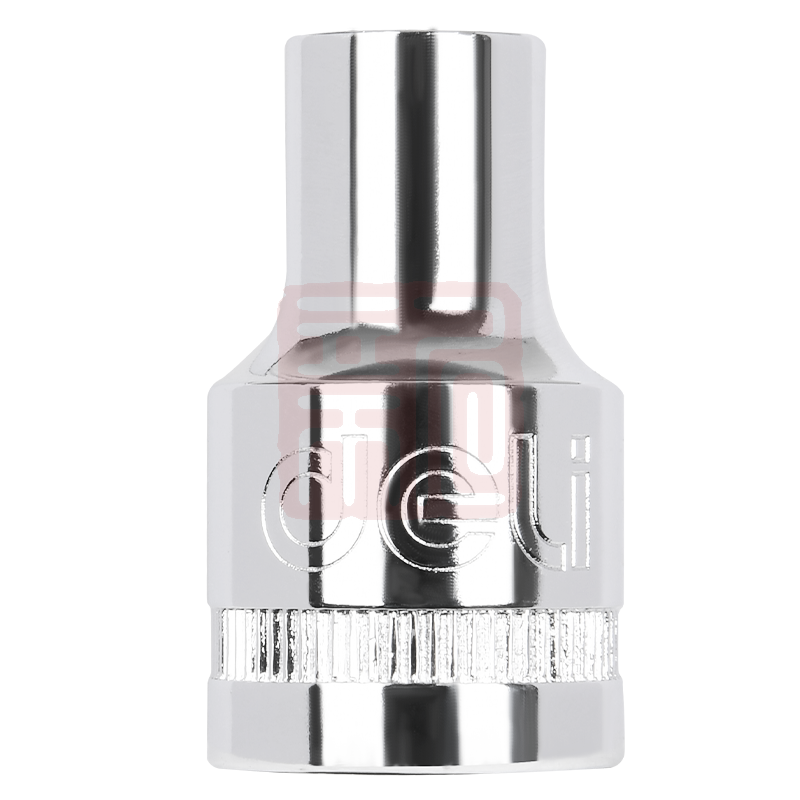 得力工具 DQ2401 (终保)6.3mm系列六角套筒(银)-3.5mm - 得力