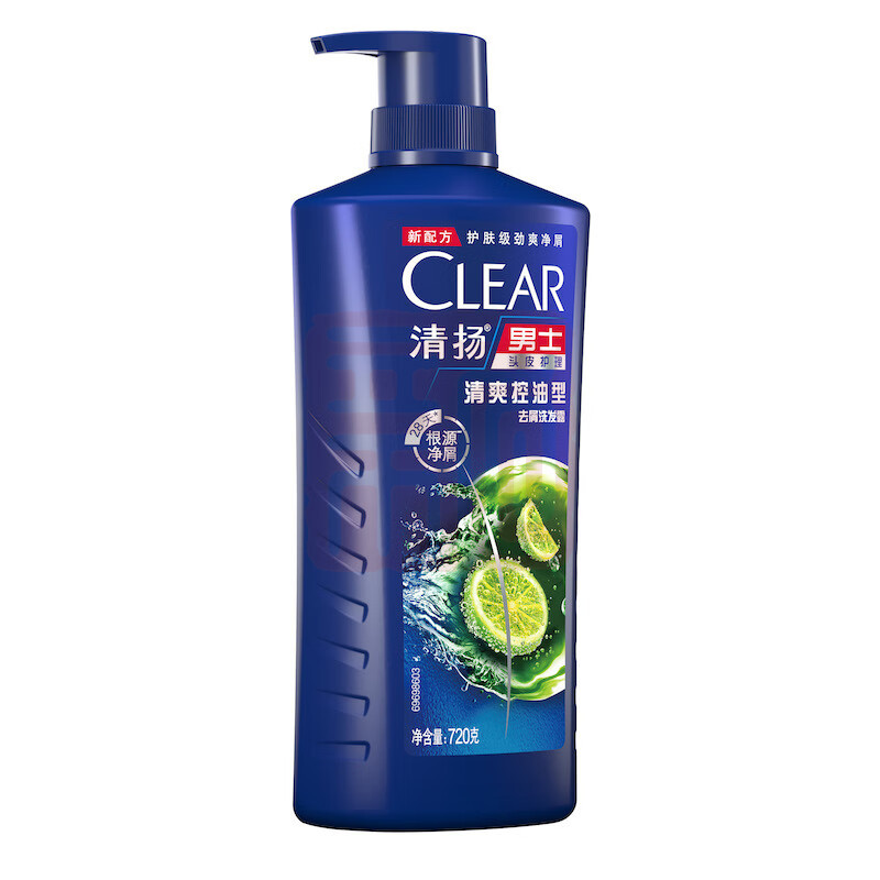 清扬 清爽控油型720ml (男士去屑)