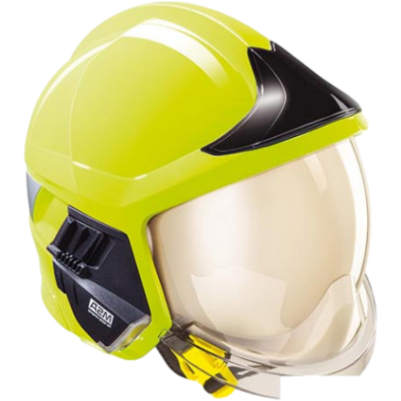 梅思安 10221307 消防头盔 F1XF大号黄色基本款CN
