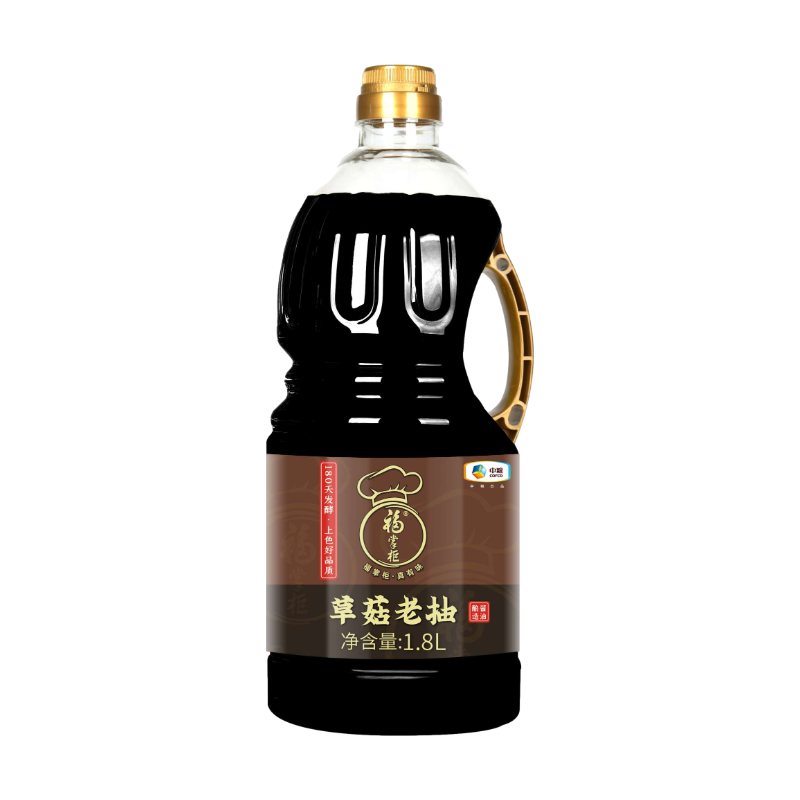 中粮 福掌柜草菇老抽1.8L