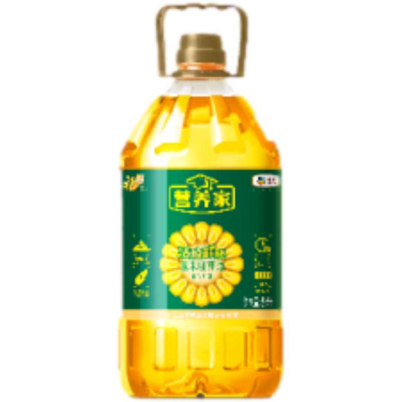 福临门 255429营养家活粒鲜胚玉米胚芽油-5L